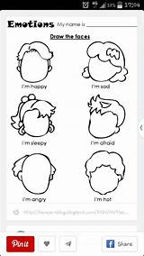 Emotions Therapy sketch template