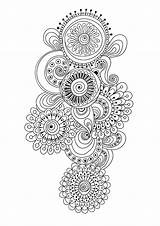 Zen Coloring Stress Anti Flowers Abstract Drawings Inspired Pattern Antistress Pages Adult Adults Drawing Tn Justcolor sketch template