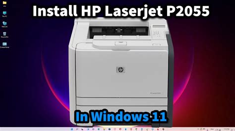 install hp laserjet p printer driver  windows