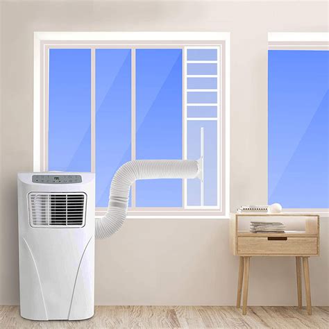 install portable air conditioner  casement window   install  portable air
