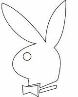 Playboy Bunny Coloring Pages Tattoo Drawing Drawings Template Outline Play Boy Templates Cake Logo Cakes Sketch Party Vector Printable Easter sketch template