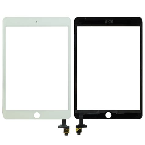 ipad mini  digitizer  ic chip high quality white wirefree components
