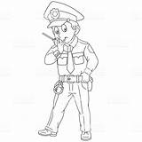 Polizei Malvorlage Malvorlagen sketch template