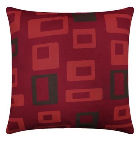 multicolor 100 cotton red and black printed cushion covers size 40 x