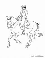 Horse Trot Coloring Drawing Pages Riding Hellokids Print Color Man Rider Online Getdrawings Choose Board sketch template