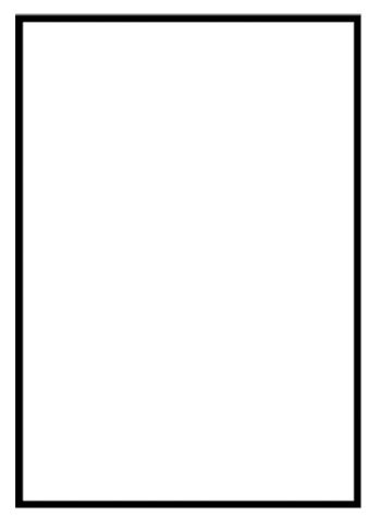 rectangle coloring page kinderart