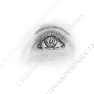 digital design hand drawing human eye stencil high resolution image silhouette cut files clip