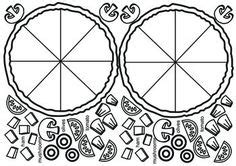 pizza coloring page summer camp