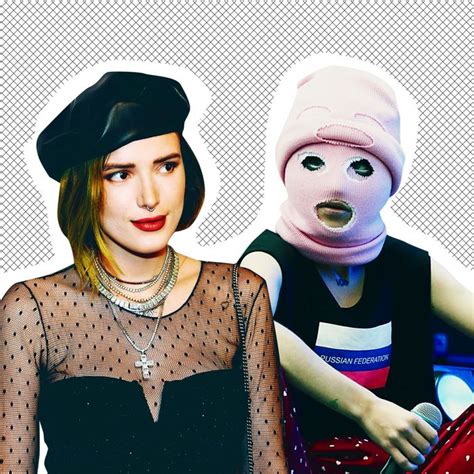 Bella Thorne Is Feuding With Pussy Riot About Ski Masks