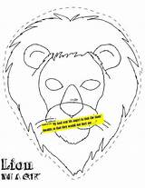 Daniel Den Craft Sunday School Lions Lion Mask Crafts Bible Church Theconfidentjournal Story sketch template