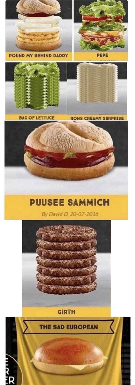 The End Result Of A Mcdonalds Burger Designing Contest Funny