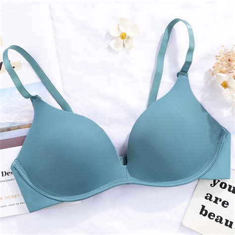 Flat Chested Aaa Aa Abc Women Bras Sexy Lingerie Thin Padded Wireless