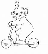 Teletubbies Coloring Pages Dipsy Getdrawings sketch template