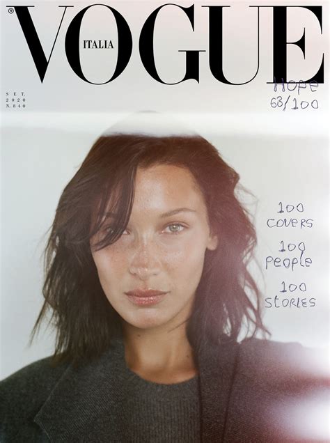 in contrast to last edition s white cover september 2020 vogue italia