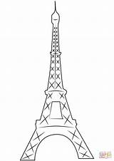 Eiffel Eiffelturm Parigi Supercoloring Malvorlagen Monde Pixel 1060 sketch template