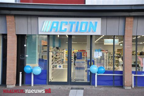action filiaal winkelcentrum de els waalwijk geopend