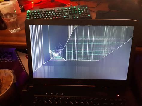broken laptop screen replace   send  techsupport