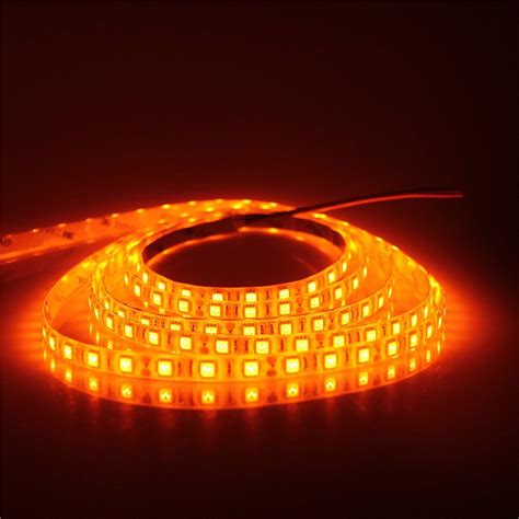 mokungit ft  smd orange color led flexible strip light lamp