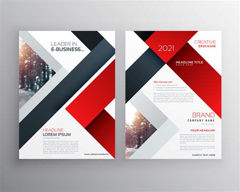 brochure cover background design vector poster stock