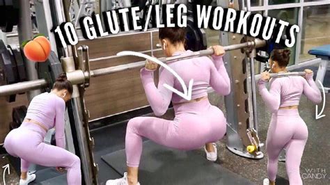 10 glute and leg workouts on the smith machine youtube