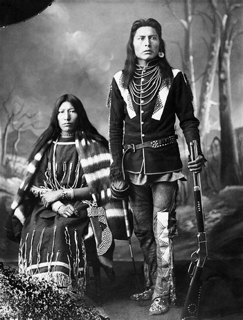 first nations canadian man and his wife native