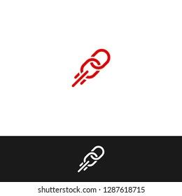 link launch link launcher icon logo stock vector royalty   shutterstock