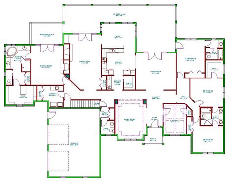 split ranch floor plans find house plans