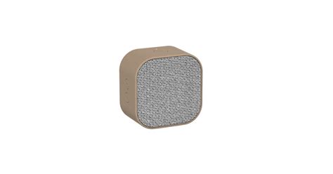 Kreafunk Acube Bluetooth Lautsprecher Ivory Sand Lifestyle Audio