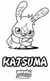 Monsters Moshi Coloring Pages Katsuma Colour Colouring Binweevils Hubpages Following Them Print First Drawing sketch template