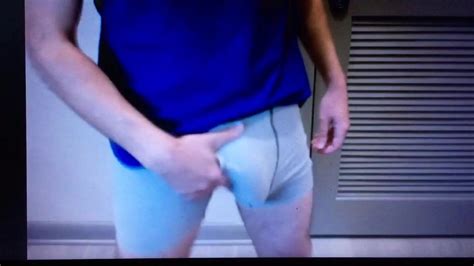 Hung Dude In Briefs Shows Off Big Bulge And Huge Dick Xhamster
