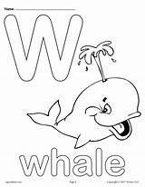 Letter Coloring Pages Alphabet Printable Crafts Versions Worksheets Colouring Whale Preschool Kids Supplyme Easy Mpmschoolsupplies Lowercase These Toddlers Sheets Printables sketch template