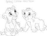 Nala Coloring Pages Lion King Baby Getcolorings Printable Getdrawings Colorings sketch template