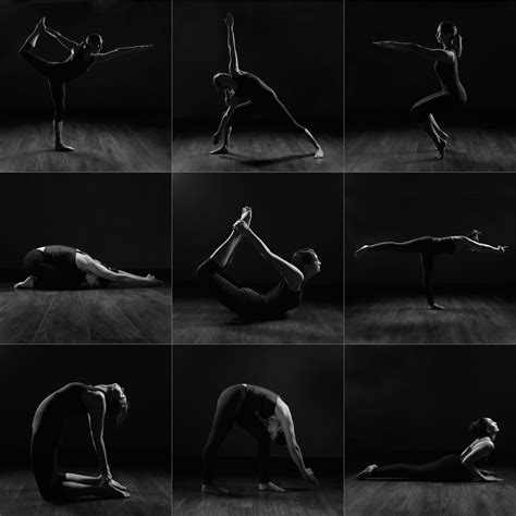 Hot Yoga Poses In Elegant Black And White Mikaela Morgan Photography