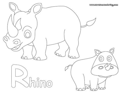 rhino coloring page animal coloring pages coloring pages coloring