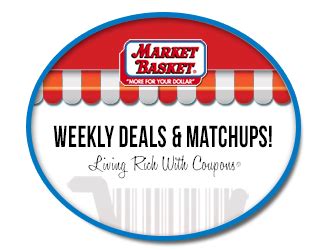 market basket coupon match ups week   living rich  coupons