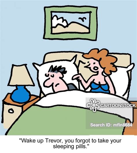 sleeping pill cartoons and comics funny pictures from cartoonstock