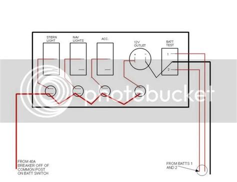 gang rocker switch panel wiring diagram diagram schemas