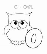 Owl Coloring Pages Kids Sheet Playinglearning sketch template