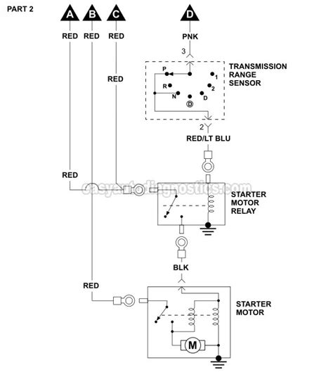 understanding ford ranger starter wiring diagrams moo wiring