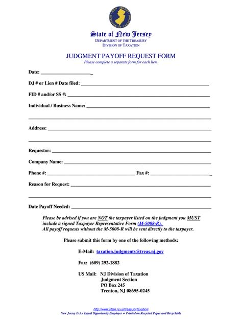 Payoff Request Form Fill Out And Sign Printable Pdf Template Signnow