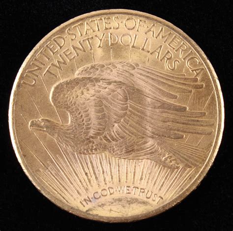 twenty dollar saint gaudens gold coin pristine auction