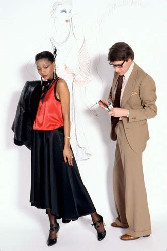 yves saint laurent a pioneer for models of color fashion mole