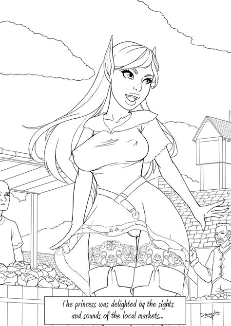 colouring book page 08 by drgraevling hentai foundry