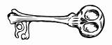 Clipart Key Vector Skeleton Skull Bone Clip Skelton Human Keys Commercial Library Pinclipart Webstockreview sketch template