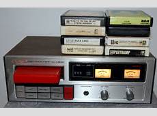 Track Player/ Recorder with 8 Tapes by retromodstore on Etsy