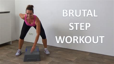 10 minute brutal steps cardio workout advanced step