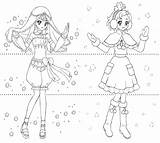 Precure Haruka Minami sketch template