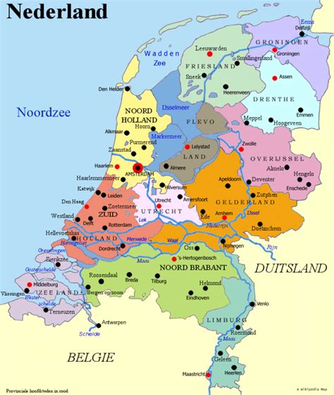 landkaart nederland plaatsnamen open guard