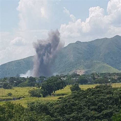 explosion cavim en la unidad militar en maracayestado aragua