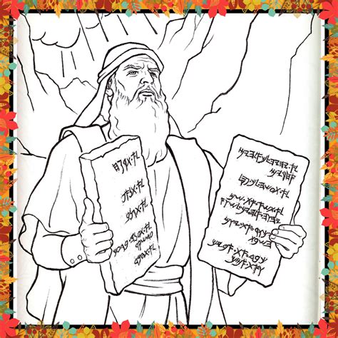 ten commandments coloring pages  thekidsworksheet